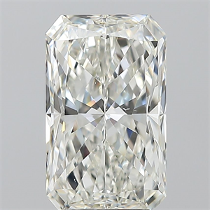 Picture of Natural Diamond 3.02 Carats, Radiant with  Cut, I Color, VS2 Clarity and Certified by GIA