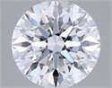 Del inventario de diamantes de laboratorio, 2.01 quilates, Redondo , Color D, claridad VVS2 y certificado IGI