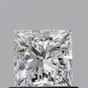 Picture of Natural Diamond 0.80 Carats, Princess with  Cut, G Color, VS2 Clarity and Certified by GIA