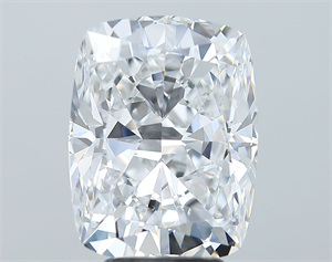 Picture of Natural Diamond 5.02 Carats, Cushion with  Cut, D Color, SI1 Clarity and Certified by GIA