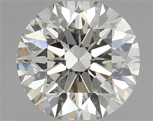 Picture of Natural Diamond 0.73 Carats, Round with Excellent Cut, L Color, VS2 Clarity and Certified by GIA