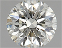 Natural Diamond 0.73 Carats, Round with Excellent Cut, L Color, VS2 Clarity and Certified by GIA
