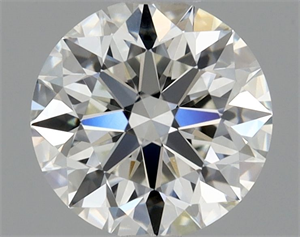 Picture of Natural Diamond 0.70 Carats, Round with Excellent Cut, G Color, VS2 Clarity and Certified by GIA