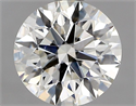 Natural Diamond 1.28 Carats, Round with Excellent Cut, H Color, SI2 Clarity and Certified by GIA
