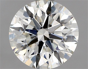 Picture of Natural Diamond 1.28 Carats, Round with Excellent Cut, H Color, SI2 Clarity and Certified by GIA