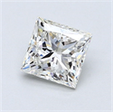 Diamante Natural 1.01 quilates, Princesa , Color I, claridad VS1 y certificado GIA