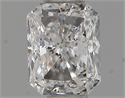 Natural Diamond 0.47 Carats, Radiant with  Cut, E Color, SI2 Clarity and Certified by IGI