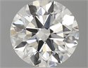Natural Diamond 1.00 Carats, Round with Excellent Cut, I Color, SI1 Clarity and Certified by GIA