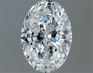 Picture of Natural Diamond 0.70 Carats, Oval with  Cut, D Color, VVS2 Clarity and Certified by GIA