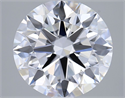 Del inventario de diamantes de laboratorio, 2.51 quilates, Redondo , Color E, claridad VVS1 y certificado GIA