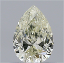 Natural Diamond 0.50 Carats, Pear with  Cut, M Color, SI1 Clarity and Certified by GIA