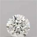 Natural Diamond 0.40 Carats, Round with Very Good Cut, G Color, SI1 Clarity and Certified by IGI
