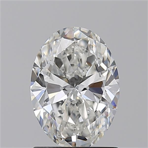 Picture of Natural Diamond 1.30 Carats, Oval with  Cut, F Color, VVS2 Clarity and Certified by GIA