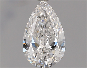 Picture of Natural Diamond 0.70 Carats, Pear with  Cut, D Color, SI1 Clarity and Certified by GIA