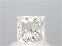 Diamante Natural 0.70 quilates, Princesa , Color I, claridad SI1 y certificado GIA