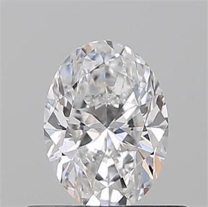 Picture of Natural Diamond 0.50 Carats, Oval with  Cut, D Color, VS2 Clarity and Certified by GIA