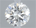 Natural Diamond 0.50 Carats, Round with Excellent Cut, G Color, VS2 Clarity and Certified by GIA