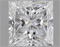 Natural Diamond 1.01 Carats, Princess with  Cut, E Color, SI2 Clarity and Certified by IGI