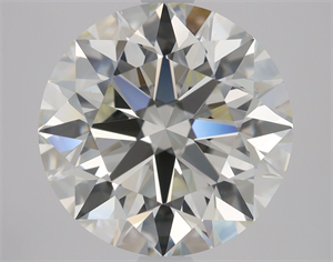 Picture of Natural Diamond 3.01 Carats, Round with Excellent Cut, I Color, VS1 Clarity and Certified by HRD