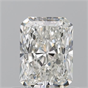 Natural Diamond 0.72 Carats, Radiant with  Cut, H Color, VVS2 Clarity and Certified by GIA