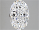 Diamante Natural 5.02 quilates, Ovalado , Color D, claridad VS2 y certificado GIA