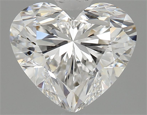 Picture of Natural Diamond 2.02 Carats, Heart with  Cut, F Color, VS2 Clarity and Certified by GIA