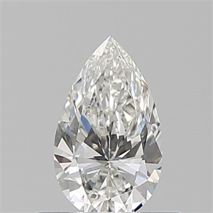Picture of Natural Diamond 0.50 Carats, Pear with  Cut, G Color, VS1 Clarity and Certified by GIA