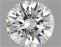Lab Grown Diamond 0.97 Carats, Round with Ideal Cut, E Color, VS1 Clarity and Certified by IGI