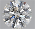 Natural Diamond 1.32 Carats, Round with Excellent Cut, E Color, IF Clarity and Certified by GIA