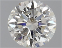 Diamante Natural 0.60 quilates, Redondo , Color I, claridad VS2 y certificado IGI