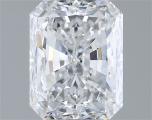 Foto Diamante Natural 1.50 quilates, Radiante , Color D, claridad VS1 y certificado GIA de