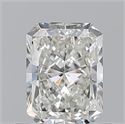 Natural Diamond 0.72 Carats, Radiant with  Cut, I Color, VS1 Clarity and Certified by GIA