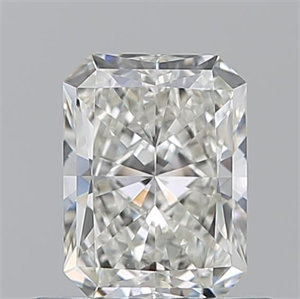 Picture of Natural Diamond 0.72 Carats, Radiant with  Cut, I Color, VS1 Clarity and Certified by GIA