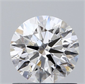 Diamante Natural 0.90 quilates, Redondo , Color D, claridad SI2 y certificado GIA