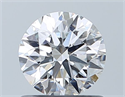 Natural Diamond 0.80 Carats, Round with Excellent Cut, E Color, SI1 Clarity and Certified by GIA