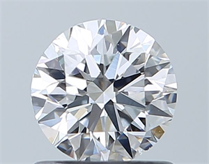 Picture of Natural Diamond 0.80 Carats, Round with Excellent Cut, E Color, SI1 Clarity and Certified by GIA