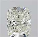 Natural Diamond 1.70 Carats, Cushion with  Cut, K Color, SI1 Clarity and Certified by GIA