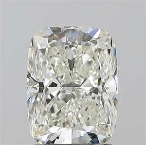 Picture of Natural Diamond 1.70 Carats, Cushion with  Cut, K Color, SI1 Clarity and Certified by GIA