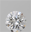 Natural Diamond 1.12 Carats, Round with Excellent Cut, F Color, SI1 Clarity and Certified by GIA