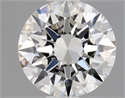 Natural Diamond 0.40 Carats, Round with Excellent Cut, E Color, VS2 Clarity and Certified by GIA