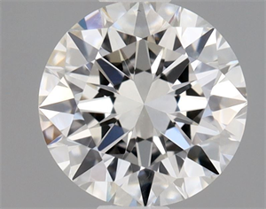 Picture of Natural Diamond 0.40 Carats, Round with Excellent Cut, E Color, VS2 Clarity and Certified by GIA