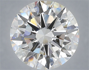 Picture of Lab Grown Diamond 6.01 Carats, Round with Excellent Cut, E Color, VVS2 Clarity and Certified by IGI