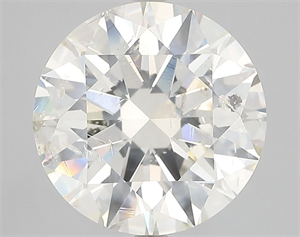 Picture of Natural Diamond 5.01 Carats, Round with Very Good Cut, K Color, SI2 Clarity and Certified by IGI