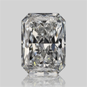 Picture of Natural Diamond 0.70 Carats, Radiant with  Cut, E Color, VS2 Clarity and Certified by GIA