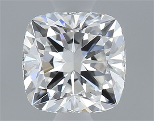 Picture of Natural Diamond 0.52 Carats, Cushion with  Cut, F Color, VS1 Clarity and Certified by GIA