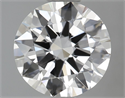 Natural Diamond 1.16 Carats, Round with Excellent Cut, F Color, IF Clarity and Certified by GIA