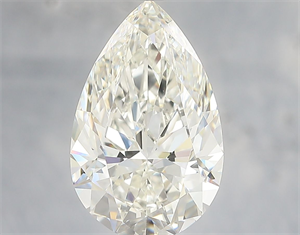 Picture of Natural Diamond 3.01 Carats, Pear with  Cut, G Color, VVS1 Clarity and Certified by IGI