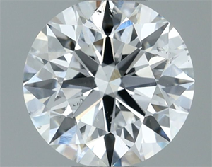 Picture of Natural Diamond 0.80 Carats, Round with Excellent Cut, G Color, SI2 Clarity and Certified by GIA