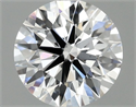 Del inventario de diamantes de laboratorio, 0.97 quilates, Redondo , Color D, claridad VS1 y certificado IGI