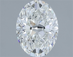 Picture of Natural Diamond 1.21 Carats, Oval with  Cut, J Color, SI1 Clarity and Certified by GIA